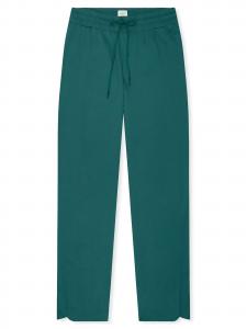SCHIESSER Пижамные штаны 'Mix Relax' в изумрудном цвете