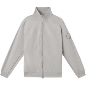 STONE ISLAND Куртка из коллекции Ghost мужская серая белая, Gray White