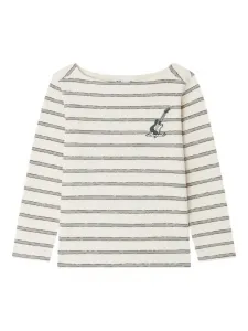 Футболка Baudelaire в полоску Bonpoint, нейтральный