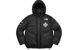 Пуховик Supreme The North Face, розовый