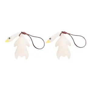 Меняющий цвет подвес плюшевый жареный утка 6см высота XTHOT