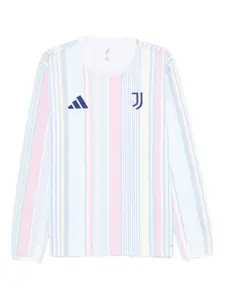 Лонгслив в полоску X Juventus Adidas, белый