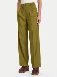 Брюки палаццо regular fit 4YVXDF09R United Colors Of Benetton, зеленый