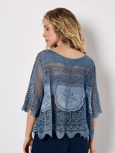 Блуза Apricot, пыльно-синий