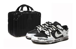 Кроссовки Nba X Nike Dunk Skateboard Shoes Women's Low-Top Black White/Silver