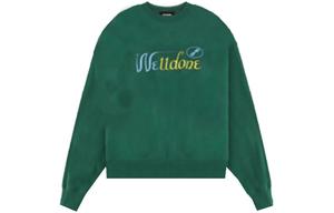Унисекс свитшот WE11DONE, зеленый