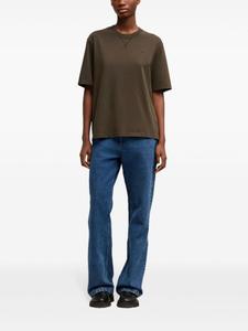 AMI Paris футболка Ami de Coeur, коричневый