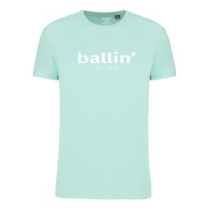 Футболка est 2013 рубашка обычного кроя Ballin, зеленый