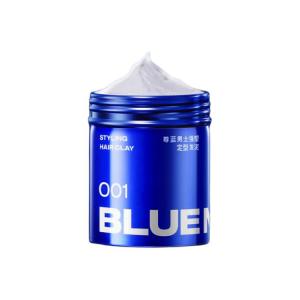 Мужская паста для укладки Strong Shaping Hair Clay, стойкая фиксация, 90 г BLUE MAN