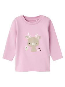 Name it Футболка с длинными рукавами "Kyrah" розового цвета