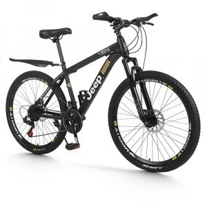 Горный велосипед с дисковыми тормозами из высокоуглеродистой стали для катания, поездок на работу и трейлраннинга для взрослых Jeep