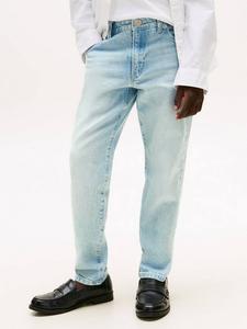 Детские джинсы прямого кроя из хлопковой смеси Tommy Hilfiger