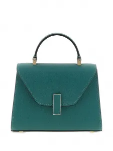 Сумка Iside из микрокожи Valextra, зеленый