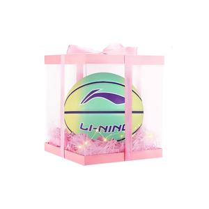 LINING Резиновый баскетбольный мяч yellow green размер 7 тренировочный unisex