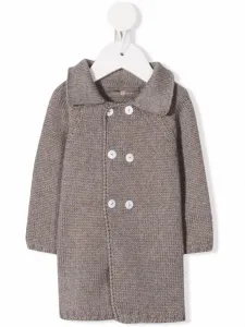 Двубортное пальто Little Bear, нейтральный