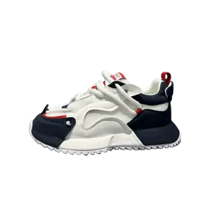 Green feet Мужские повседневные низкие кросовки с амортизацией, увеличенной высотой и устойчивостью к истиранию бело-голубые, цвет White Blue