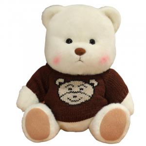 Плюшевая игрушка милый свитер медвежонок с шарнирами плюшевая кукла высота 30см Love of wormwood