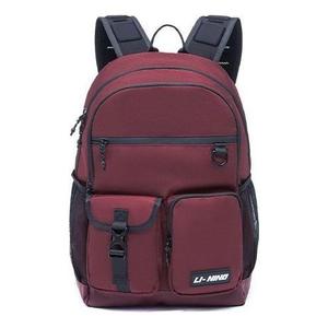 Рюкзак Li-Ning Logo Training Backpack 'Burgundy Black'