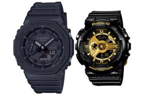 CASIO Часы Unisex Pair Table Series Black Watch