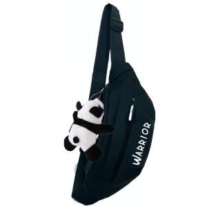 WARRIOR Сумка через плечо унисекс, Черный