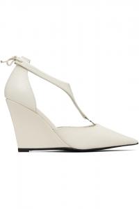 Туфли на танкетке-шпильке Coperni, белый