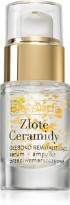 Восстанавливающая сыворотка с золотыми керамидами Bielenda, 15 мл