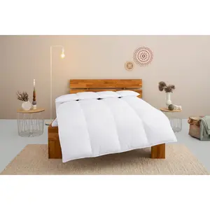 Одеяло из гусиного пуха Luleå Одеяло 135x200 см, 155x220 см теплое Наполнение 100% гусиный пух 1 шт., одеяло, лето, зима, подходит для аллергиков (аллергия на домашнюю пыль) Älgdröm, белый