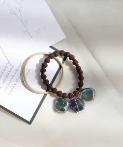 Нюанс Аврора Цвет Стеклянная Резинка для волос Colleca La, цвет Brown