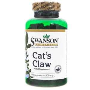 Биологически активная добавка Swanson, Кошачий коготь 500 мг, 100 капсул
