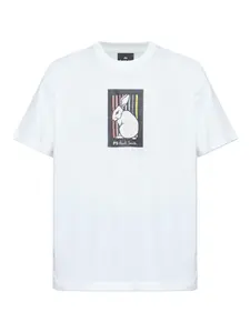 Футболка с принтом Ps Paul Smith, белый