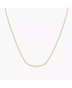 Ожерелье из стерлингового серебра 18 карат с подвеской в виде змеи в форме сены Bearfruit Jewelry, gold