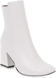 Женские ботильоны MIOKE Chelsea с квадратным носком, модные с массивным высоким каблуком, вестерн-стиль, короткие вечерние ботинки