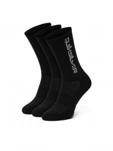 Длинные носки Quiksilver AS_QUIKSILVER_100W_SS25 (3-PACK), черный