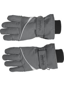 Playshoes Перчатки без пальцев серого цвета