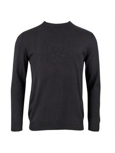Вязаный свитер RG черный Roberto Geissini