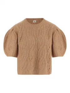 Футболка с рукавами-фонариками The Garment, бежевый