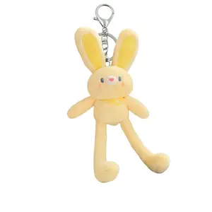 Очаровательная плюшевая кукла с вытягивающимися ушками зайчика высотой 30 см Dolls and bears dance, Butter