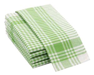 Чайные полотенца набор  Zollner, зеленый