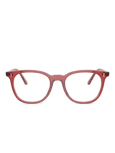 Очки Josianne в круглой оправе Oliver Peoples, красный