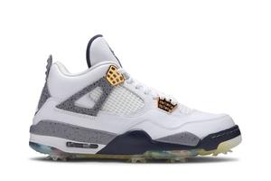 Кроссовки Air Jordan Eastside Golf x Air Jordan 4 Golf, белый