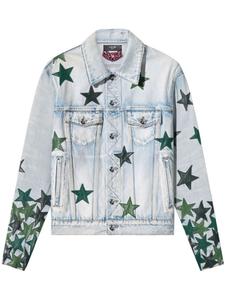 AMIRI джинсовая куртка Chemist Star, синий