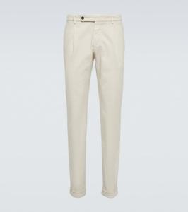 Хлопковые брюки чинос Thom Sweeney, бежевый