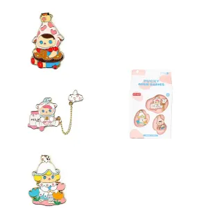 Набор из 4 фигурок PICKY Milk Baby Collection, набор из 3 значков Pucky Elf, модные фигурки 2см/4см POP MART