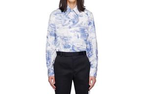 Футболка мужская синяя THOM BROWNE