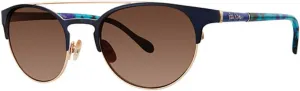 Женские солнцезащитные очки Lilly Pulitzer Kerri Navy 50, размер 50-20-135 B41, Navy