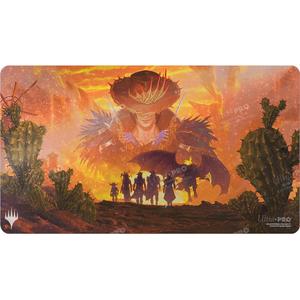 Карточная игра Ultra Pro MtG Holofoil Playmat: Outlaws of Thunder Junction - Gang Silhouette (Game On! Sale)