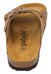 Плоские мюли Korfu Premium Palado, светло-коричневые