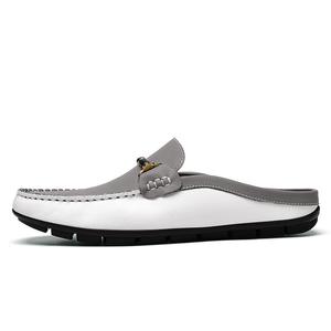 BAGE Тихие абразивостойкие закрытые тапочки унисекс серые, цвет Gray