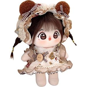 Плюшевая кукла Cotton Dolls Pancakes Dolls высотой 20 см MENGWAGONGDIAN