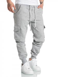 Брюки-Карго Amaci&Sons, светло-серый